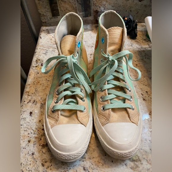 Women’s size 8.5  - Converse Chuck 70 High Mi Gente Capsule - White Onyx - Picture 2 of 11